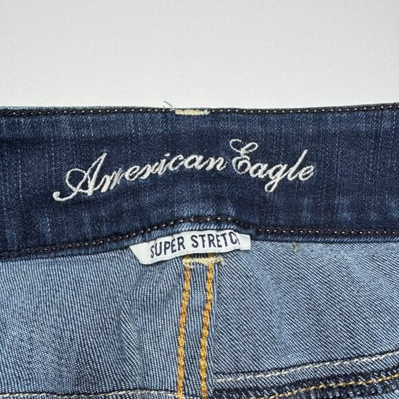 American Eagle | Super Stretch Artist Jeans - Sz 10 Long - Picture 3 of 4